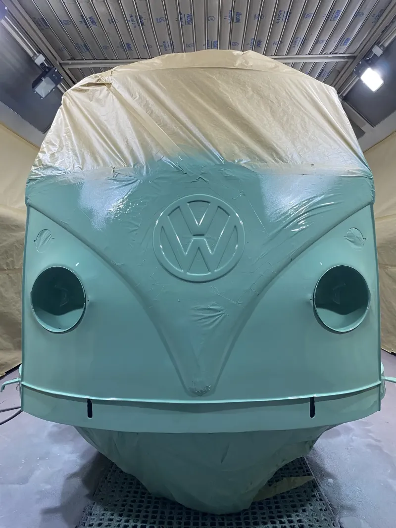 Proceso pintura móvil